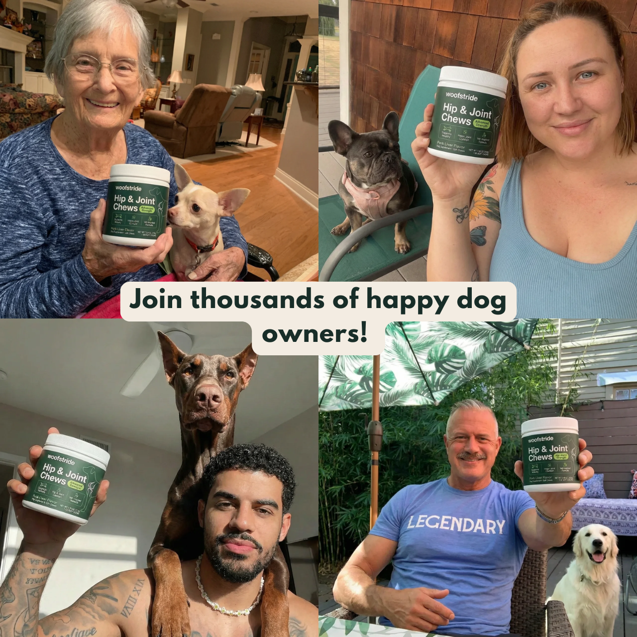 WoofStride Hip & Joint Chews