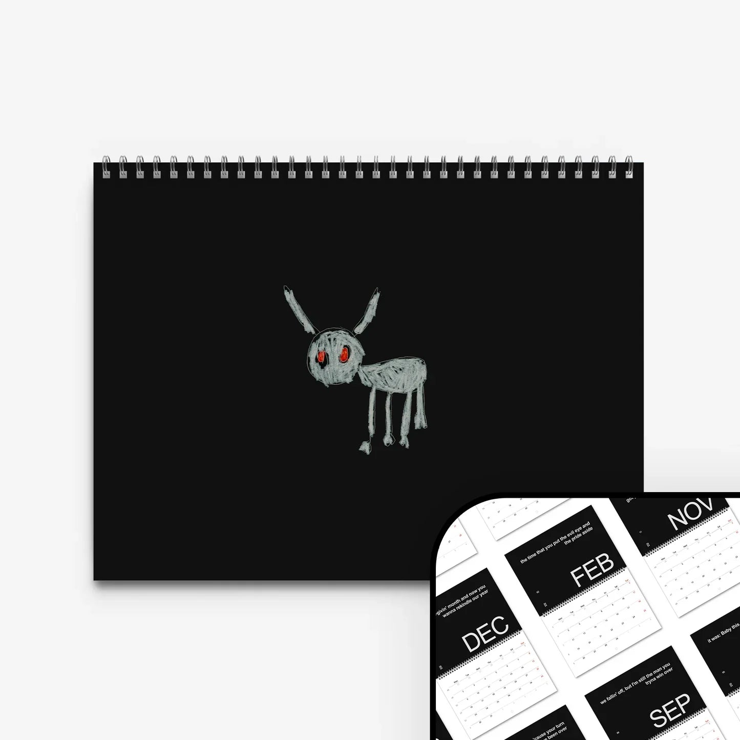 "For All The Dogs" Drake Calendar