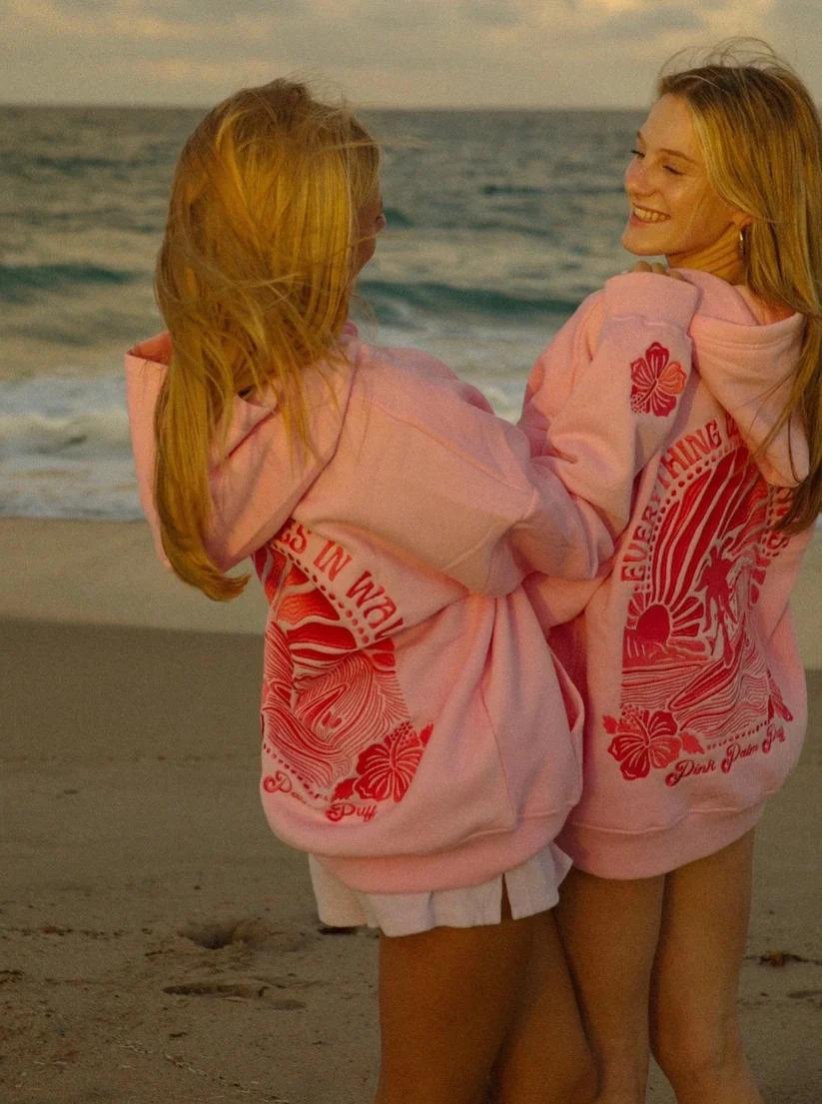 VynAura Sunset Waves Hoodie™