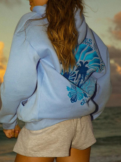 VynAura Sunset Waves Hoodie™