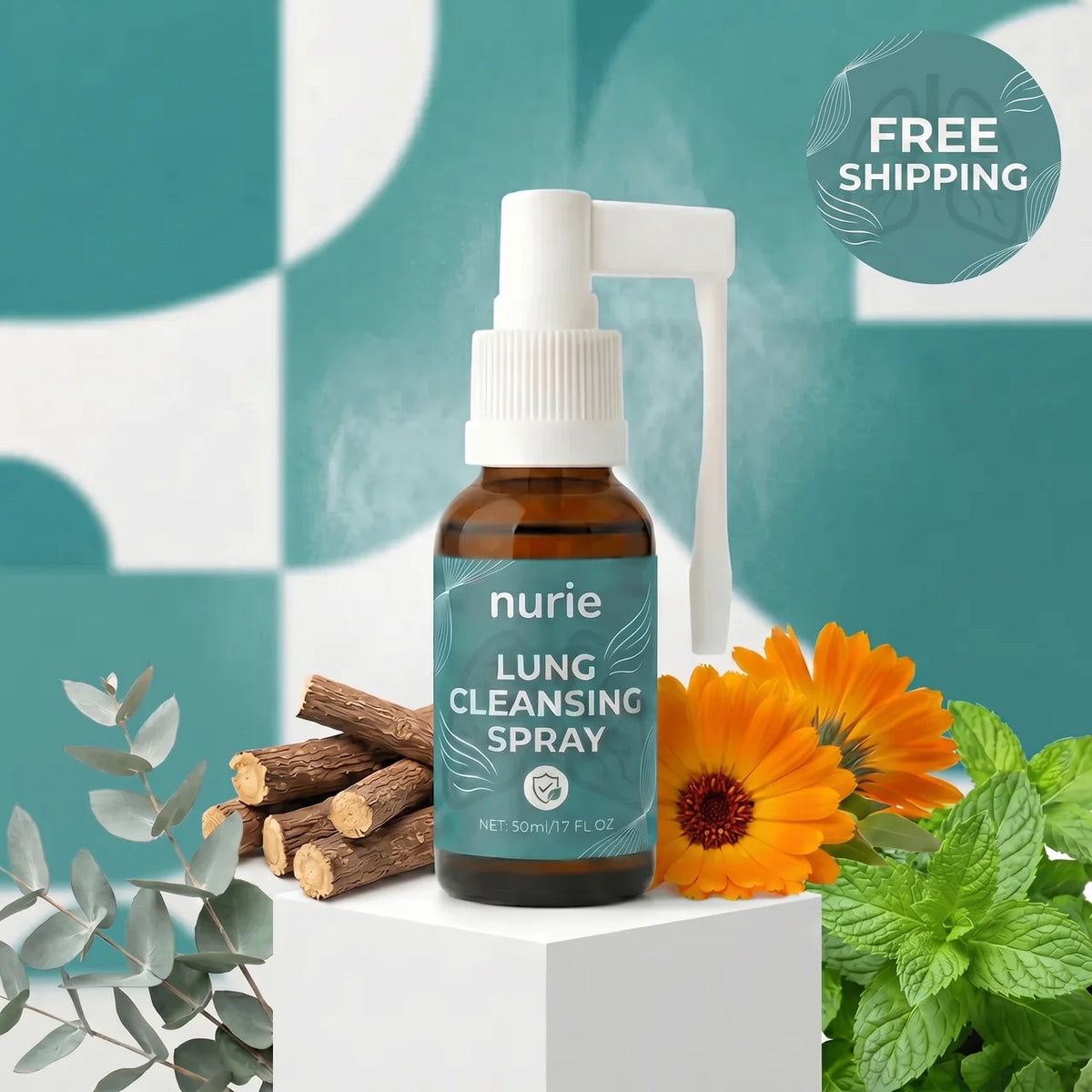 Nurie Lung Cleansing Spray