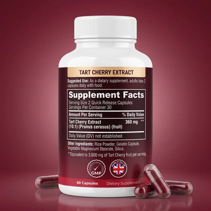 Nurie Natural Tart Cherry Extract 3,600mg