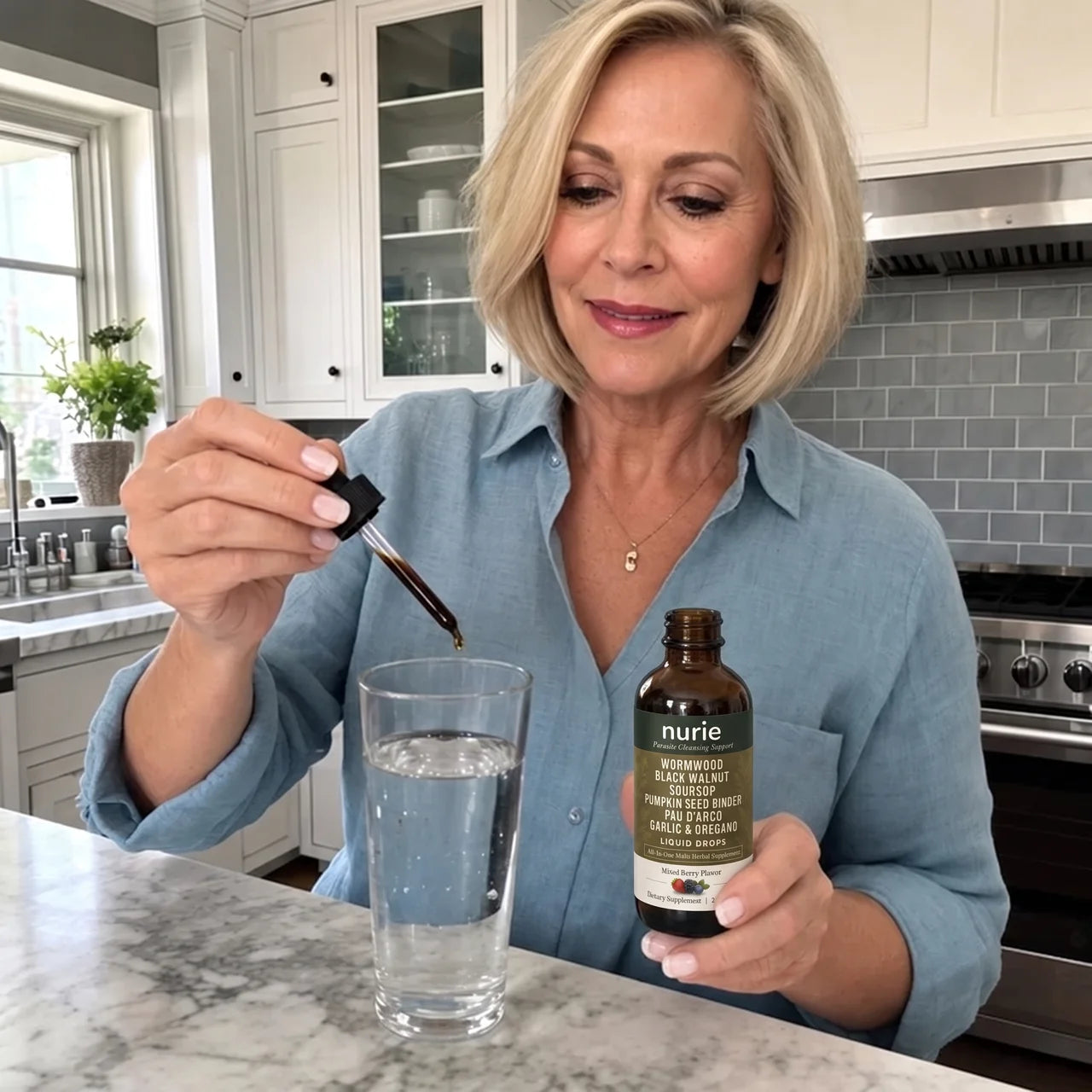 Nurie Wild-Harvested Wormwood Herbal Drops