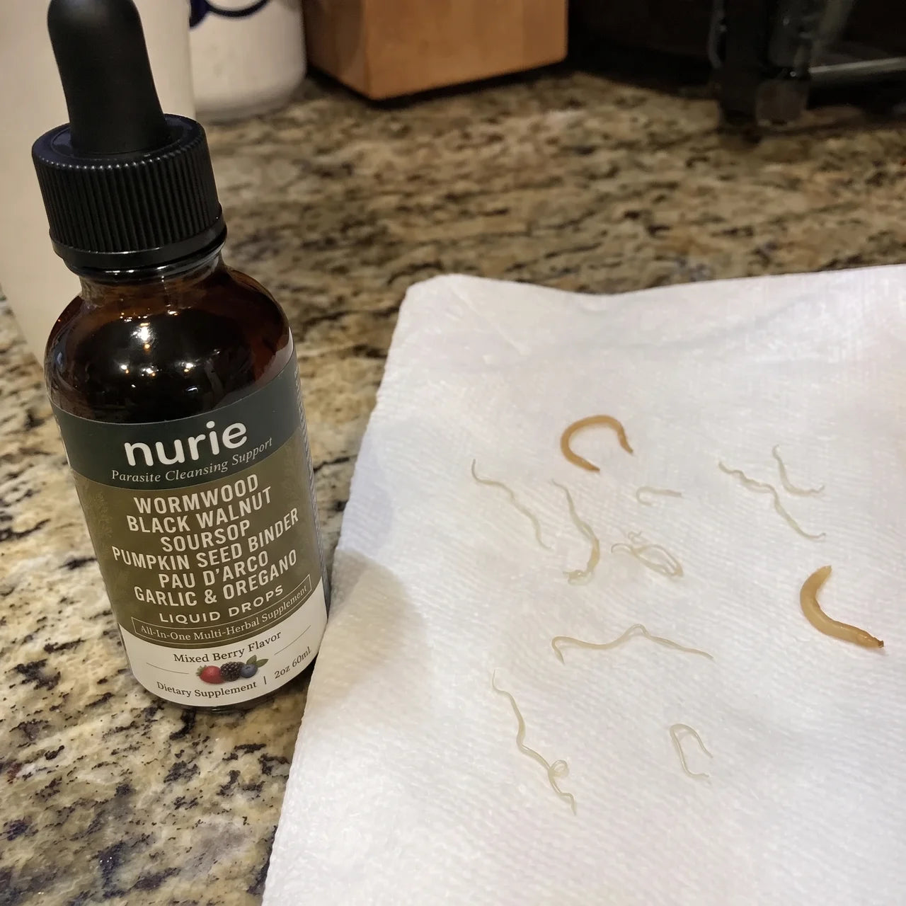 Nurie Wild-Harvested Wormwood Herbal Drops