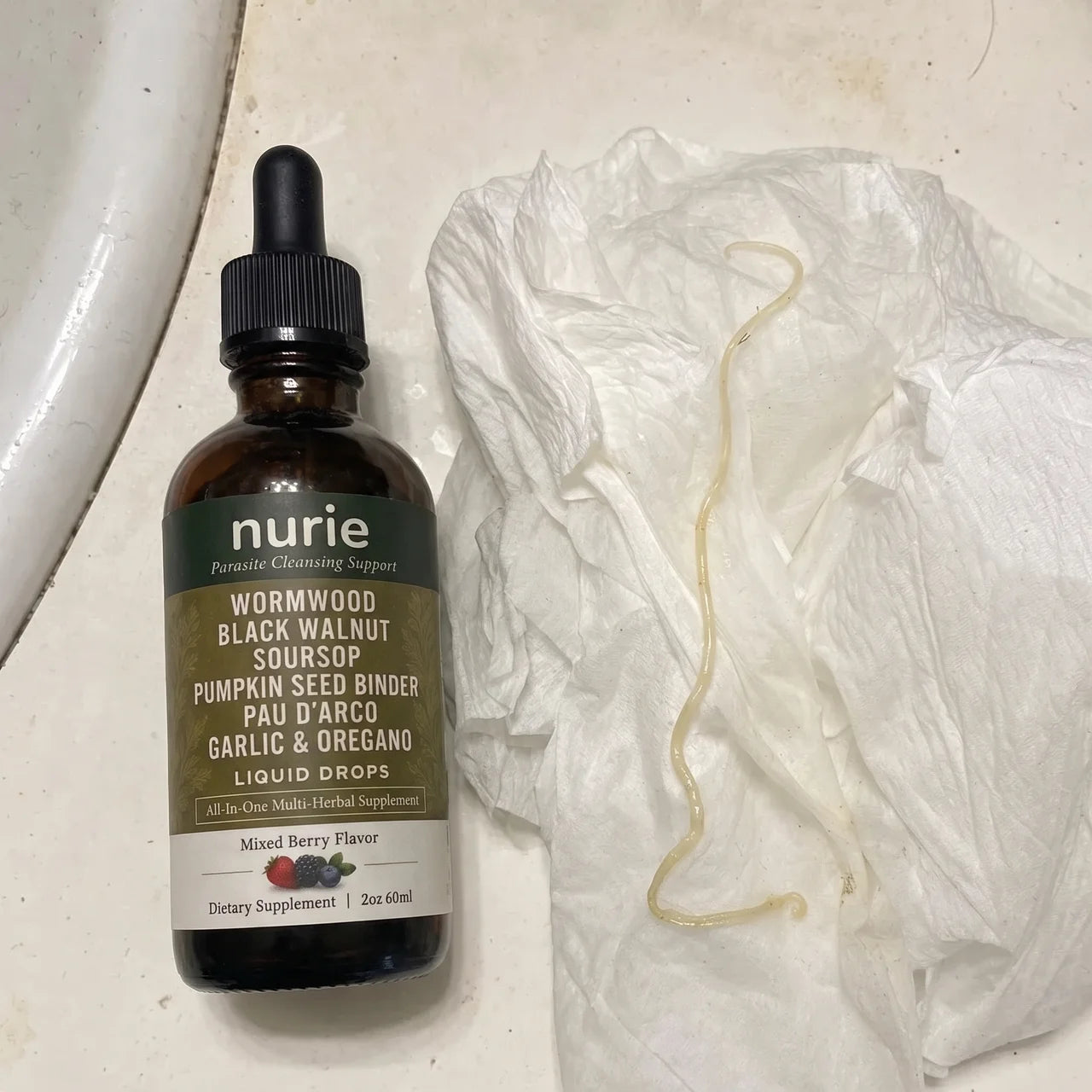 Nurie Wild-Harvested Wormwood Herbal Drops