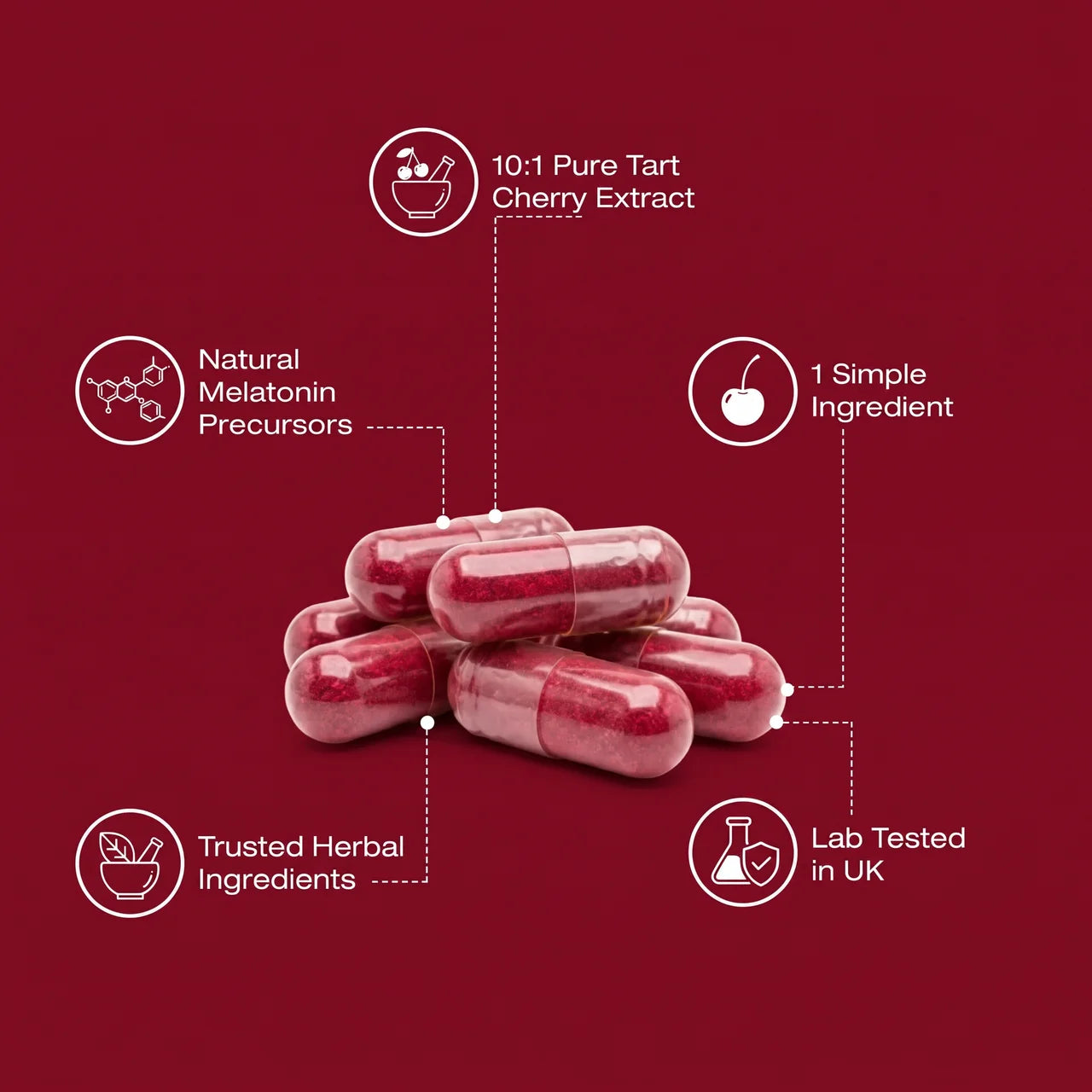 Nurie Natural Tart Cherry Extract 3,600mg