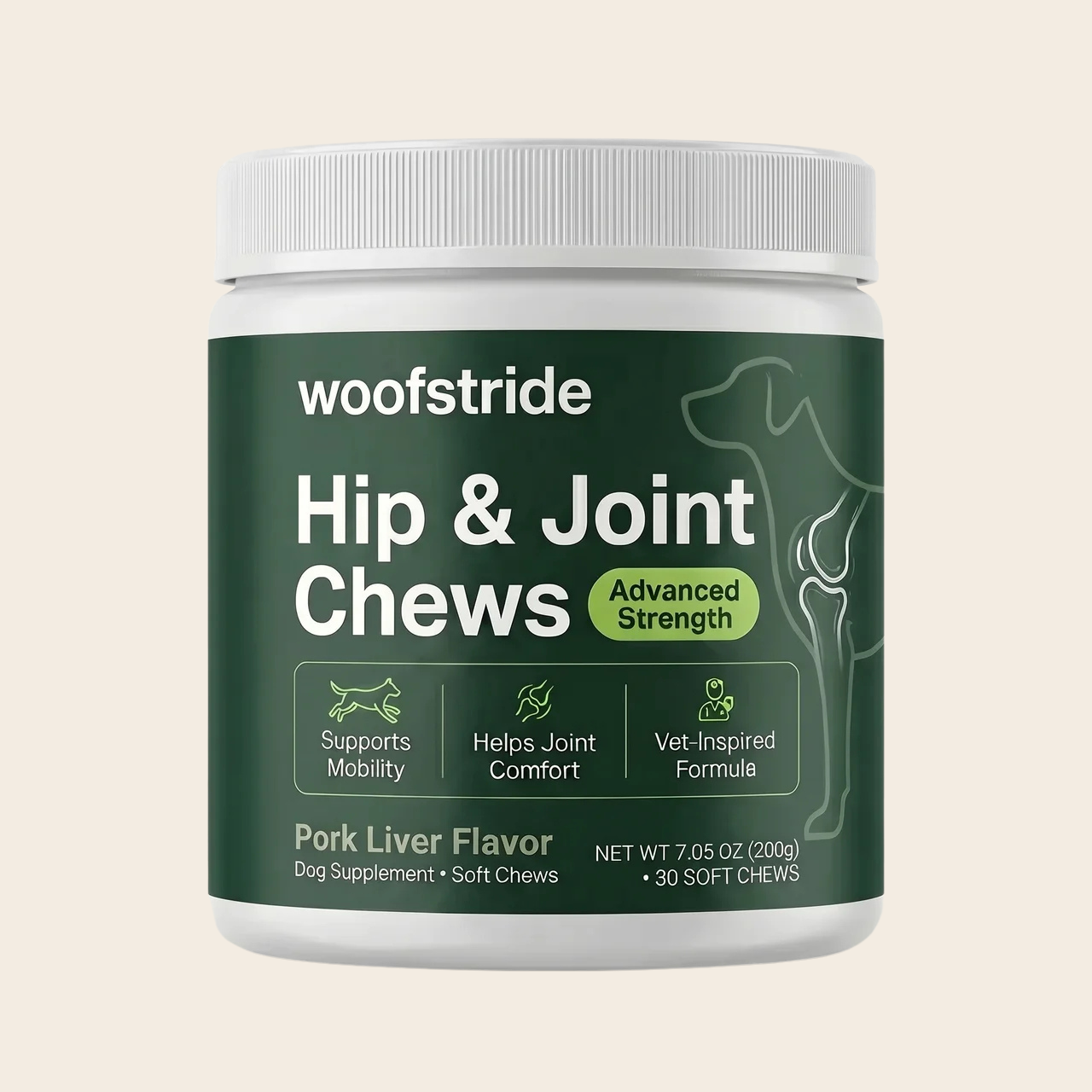 WoofStride Hip & Joint Chews