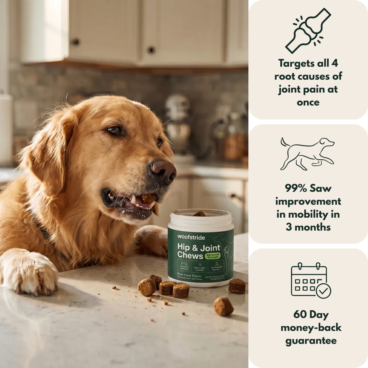 WoofStride Hip & Joint Chews