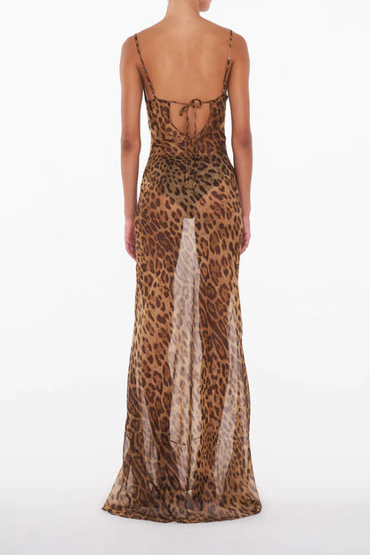 LEOPARD PRINT DRESS